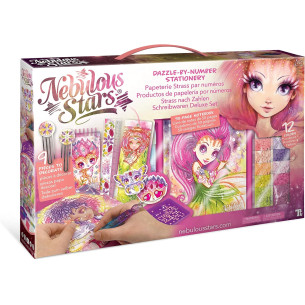 Kit créatif papeterie strass - NEBULOUS STARS