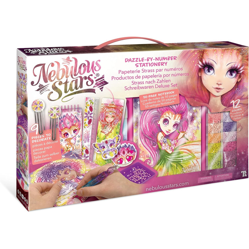 Kit créatif papeterie strass - NEBULOUS STARS