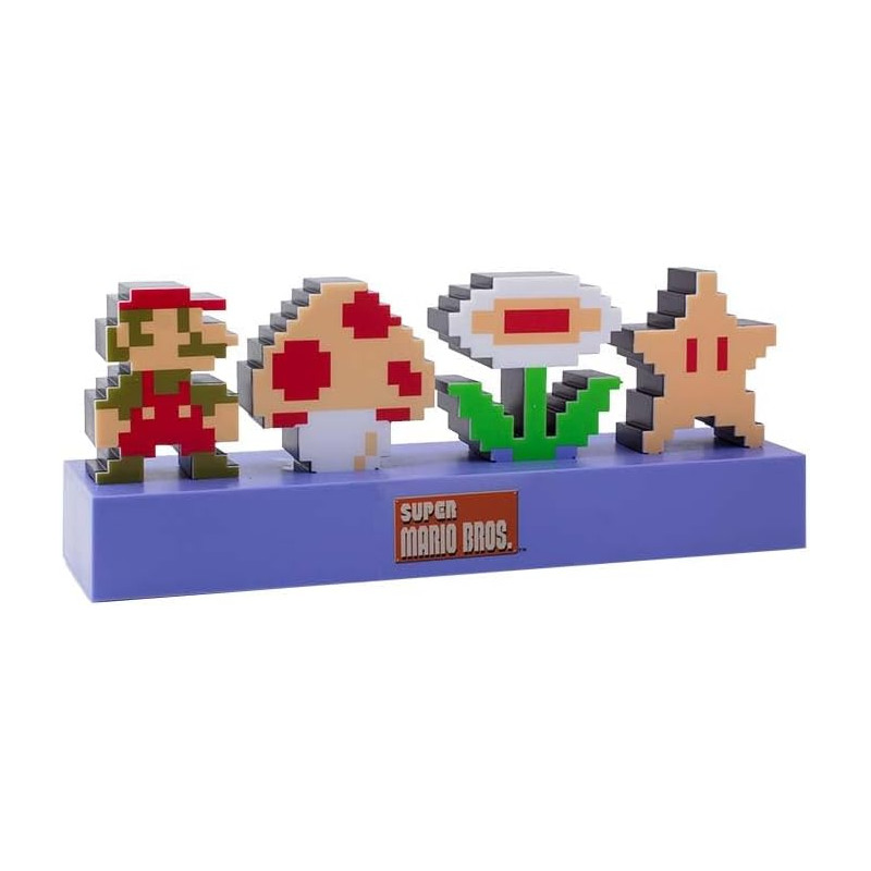 Lampe New Mario Icons Nintendo - WORLD TRADE & TECHNOLOGIES