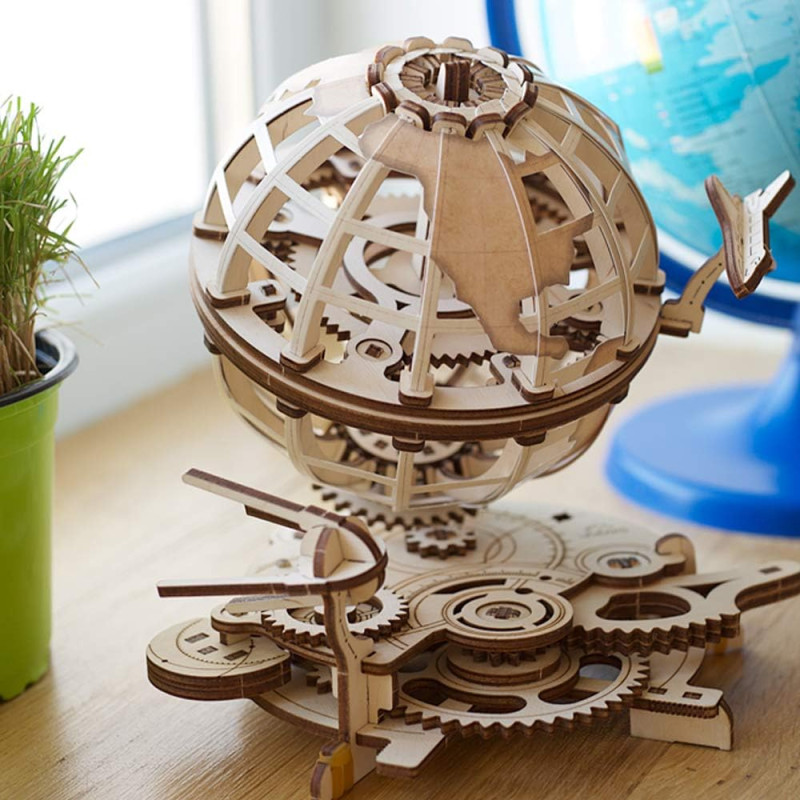 Maquette 3D globe - UGEARS