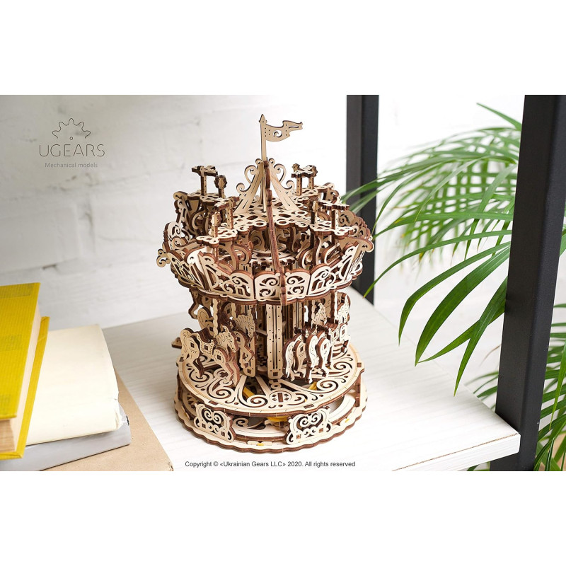 Maquette Carrousel - UGEARS