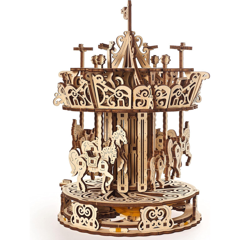 Maquette Carrousel - UGEARS