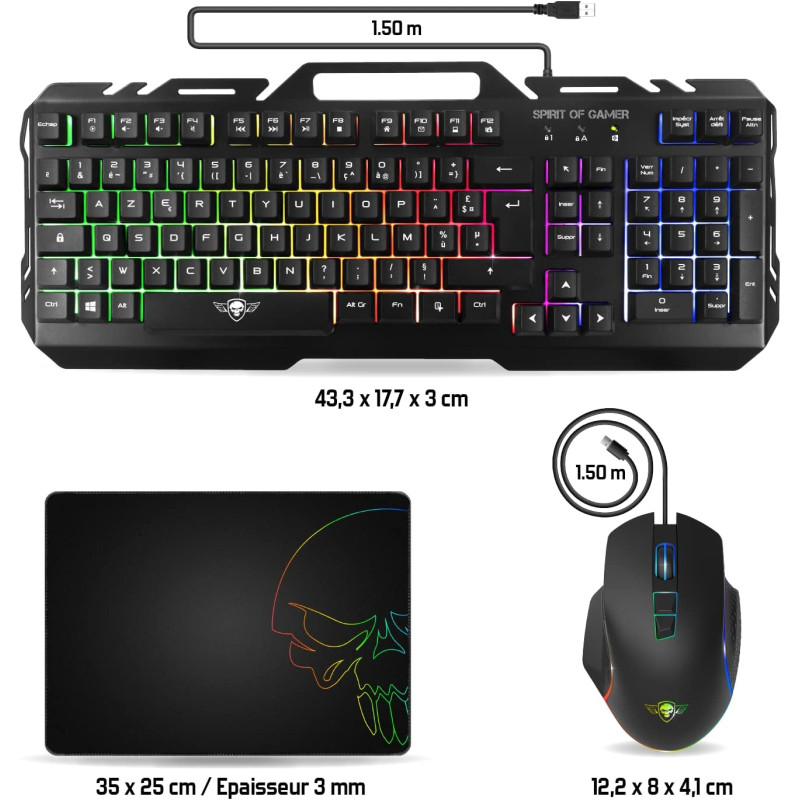 Pack gaming PRO MK5 - SPIRIT OF GAMER