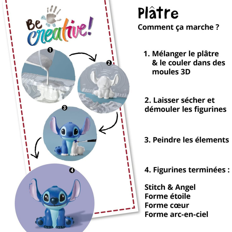Be Créative figurines Stitch - RAVENSBURGER