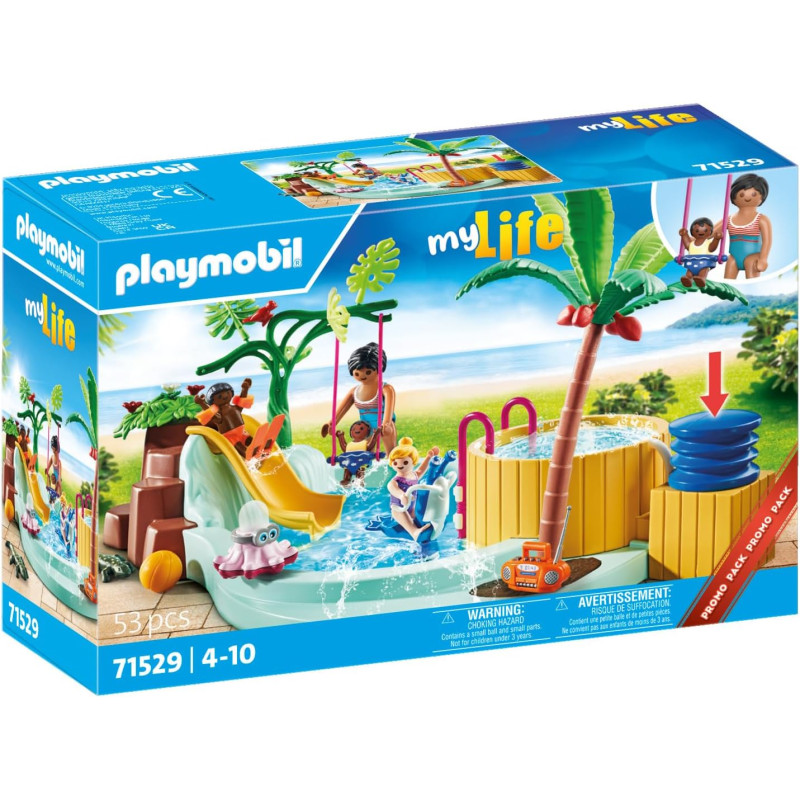 Vacanciers avec piscine - PLAYMOBIL