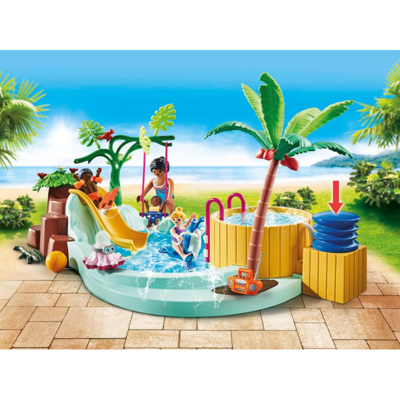 Vacanciers avec piscine - PLAYMOBIL