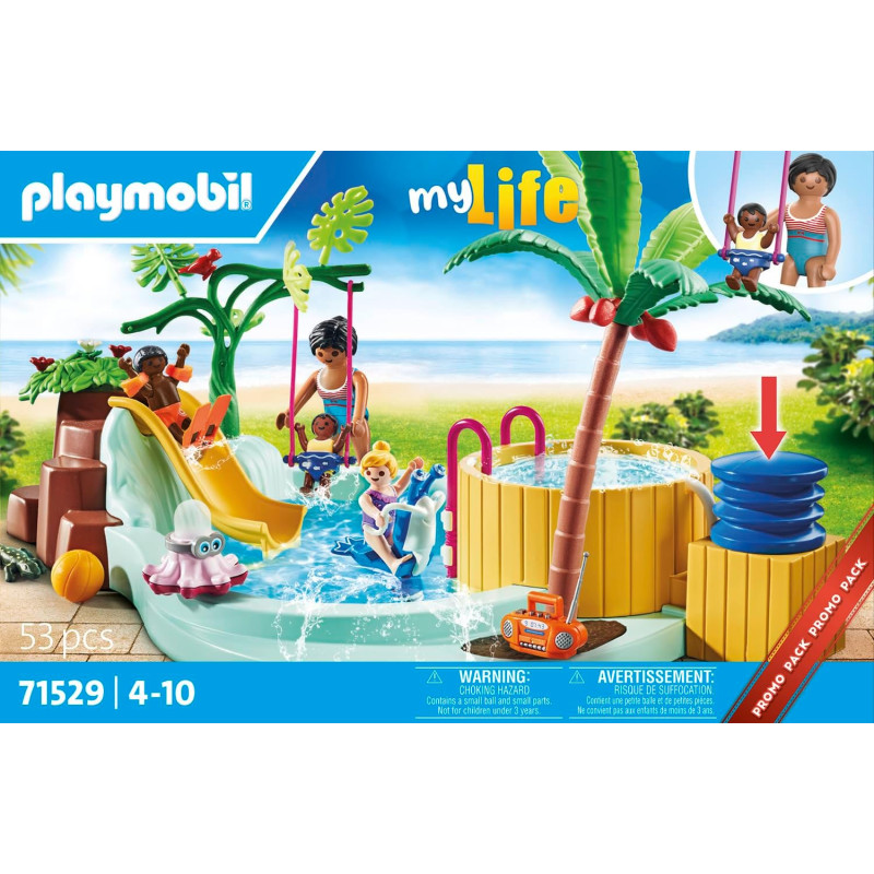 Vacanciers avec piscine - PLAYMOBIL