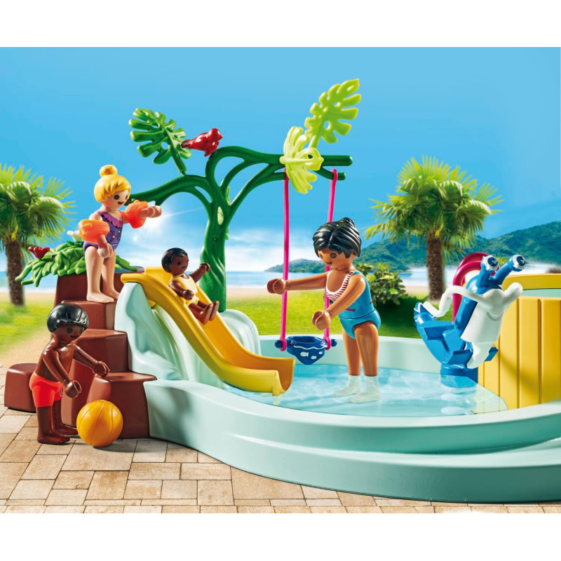 Vacanciers avec piscine - PLAYMOBIL