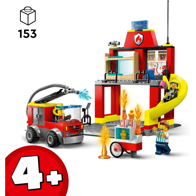Lego® Caserne + Camion des pompiers - LEGO®