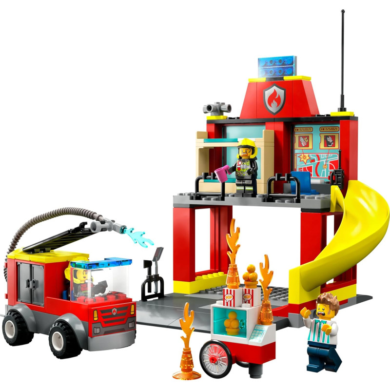 Lego® Caserne + Camion des pompiers - LEGO®