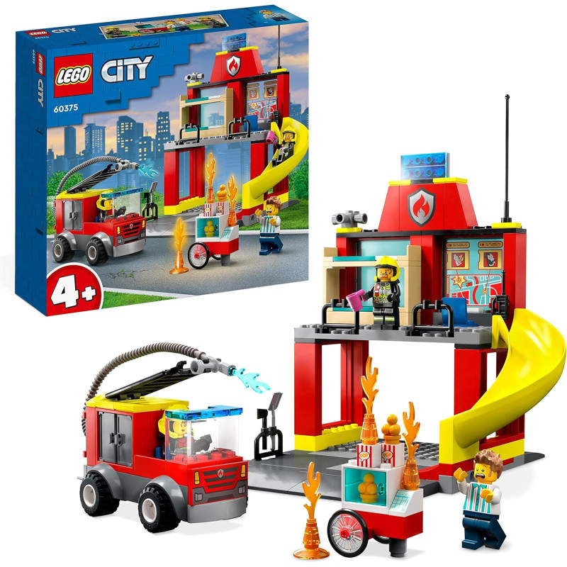 Lego® Caserne + Camion des pompiers - LEGO®