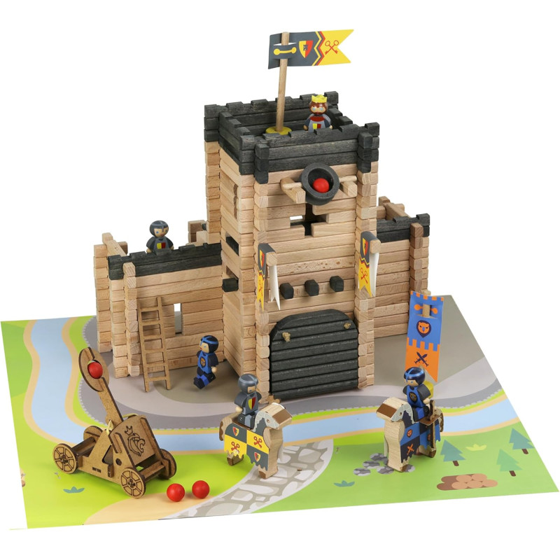 Chateau fort et catapulte - JEUJURA
