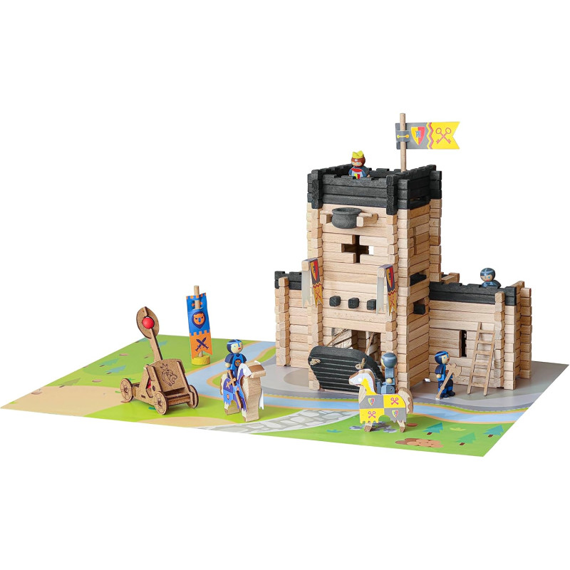 Chateau fort et catapulte - JEUJURA
