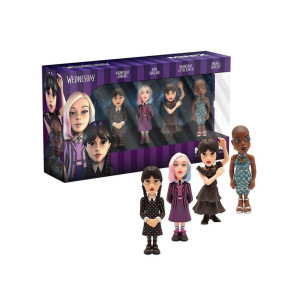 Pack 4 figurines Wednesday - MINIX