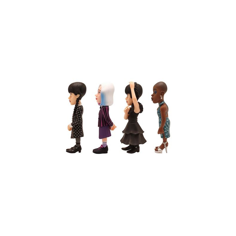 Pack 4 figurines Wednesday - MINIX