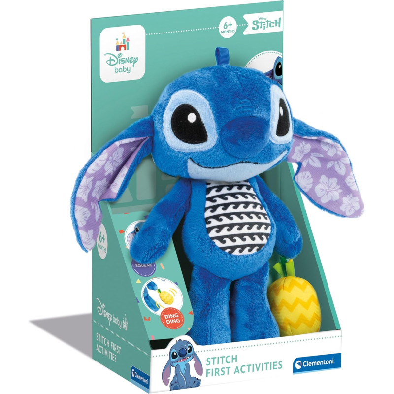 Stitch, ma peluche d'activité - CLEMENTONI