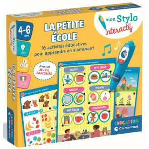 Stylo intéractif petite école - CLEMENTONI