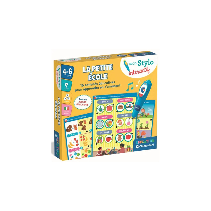 Stylo intéractif petite école - CLEMENTONI