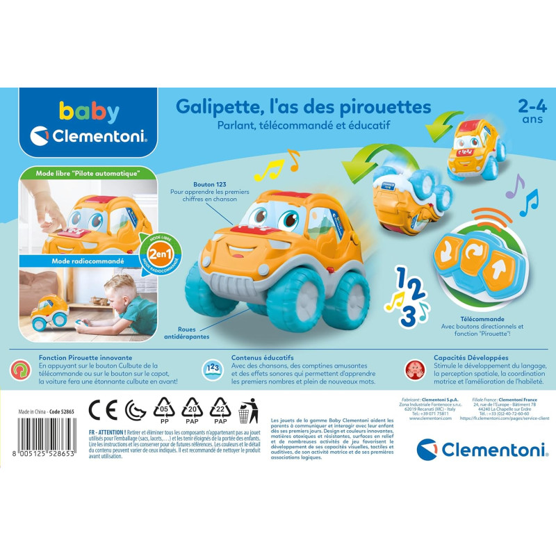 Galipette L'AS des pirouettes - CLEMENTONI