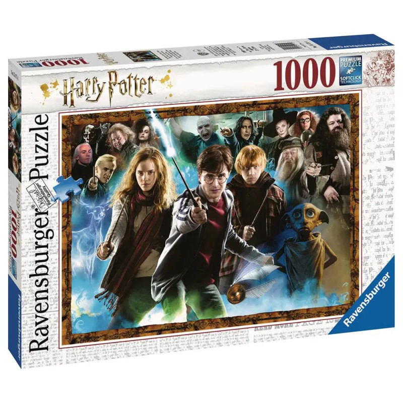Puzzle 1000 pièces Harry Potter et Les sorciers - RAVENSBURGER