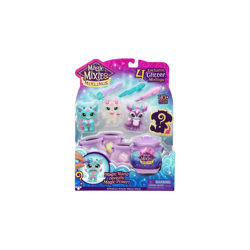 Pack de 4 petits compagnons mystères - MAGIC MIXIES