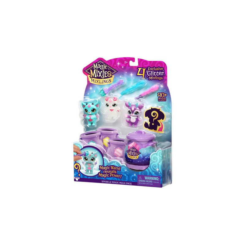 Pack de 4 petits compagnons mystères - MAGIC MIXIES