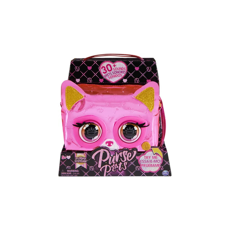 Compagnon intéractif Bulldog - PURSE PETS
