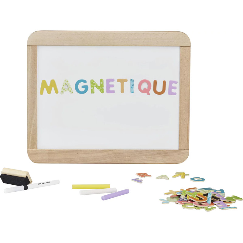 Ardoise d'écolier en bois 37x31cm - JEUJURA Ardoise d'écolier en bois 37x31cm - JEUJURA