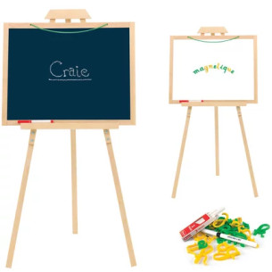 Chevalet créatif en bois - JEUJURA