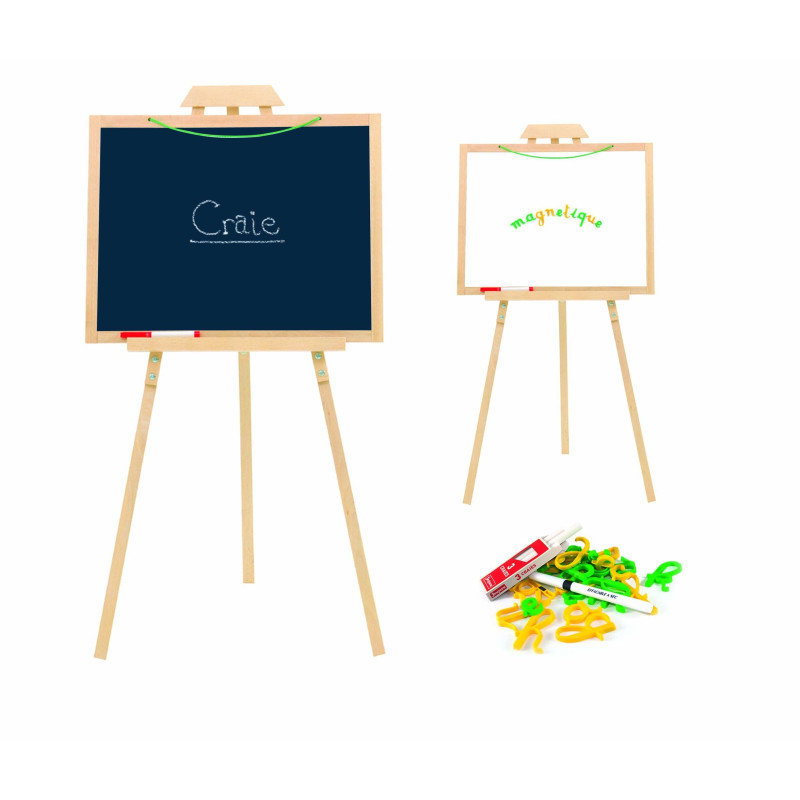 Chevalet créatif en bois - JEUJURA Chevalet créatif en bois - JEUJURA