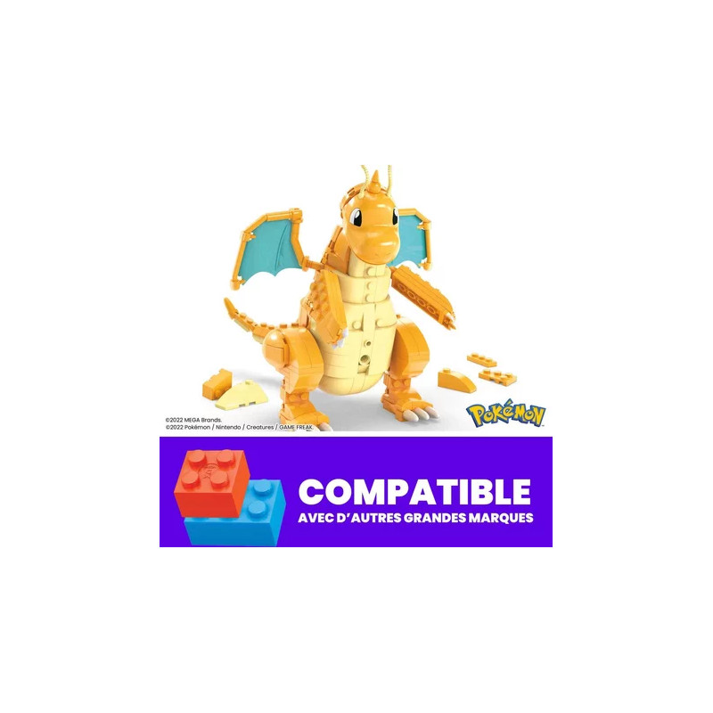 Dracolosse à construire - MEGA Dracolosse à construire - MEGA