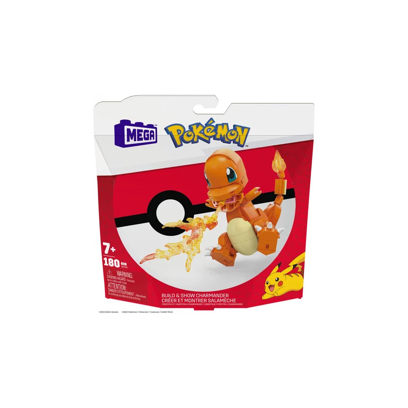 Salamèche à construire Pokémon - MEGA Salamèche à construire Pokémon - MEGA