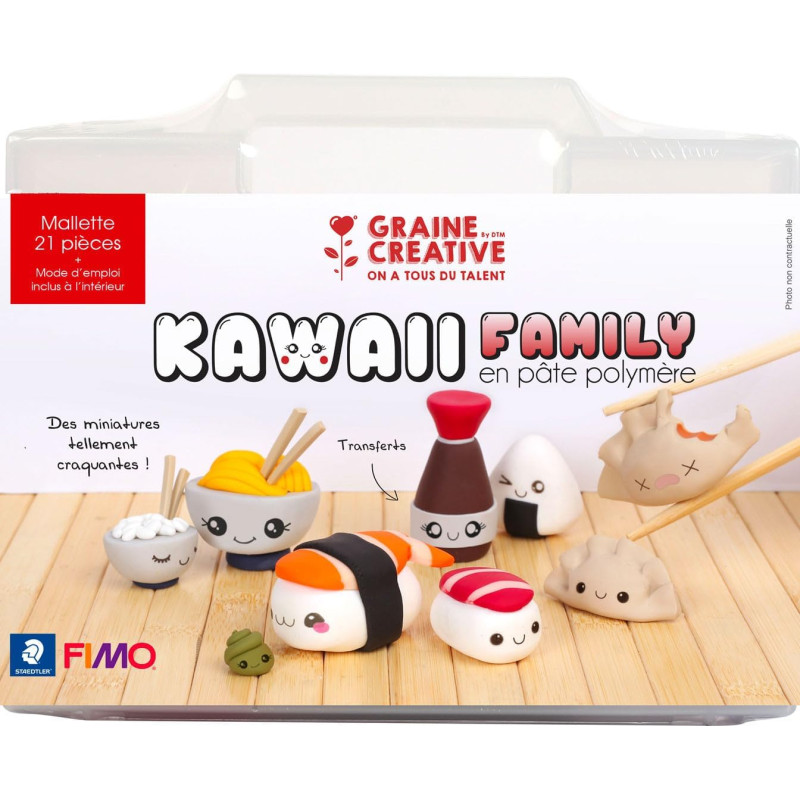Mallette Fimo Kawai Asie - GRAINE CREATIVE Mallette Fimo Kawai Asie - GRAINE CREATIVE
