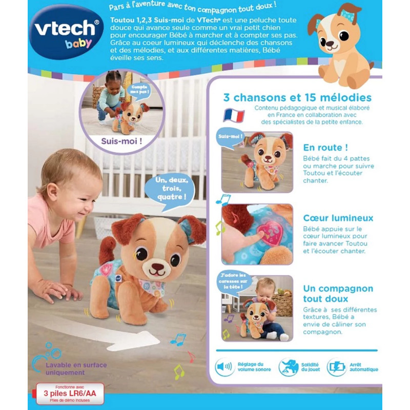 Toutou 1,2,3 suis-moi - VTECH Toutou 1,2,3 suis-moi - VTECH