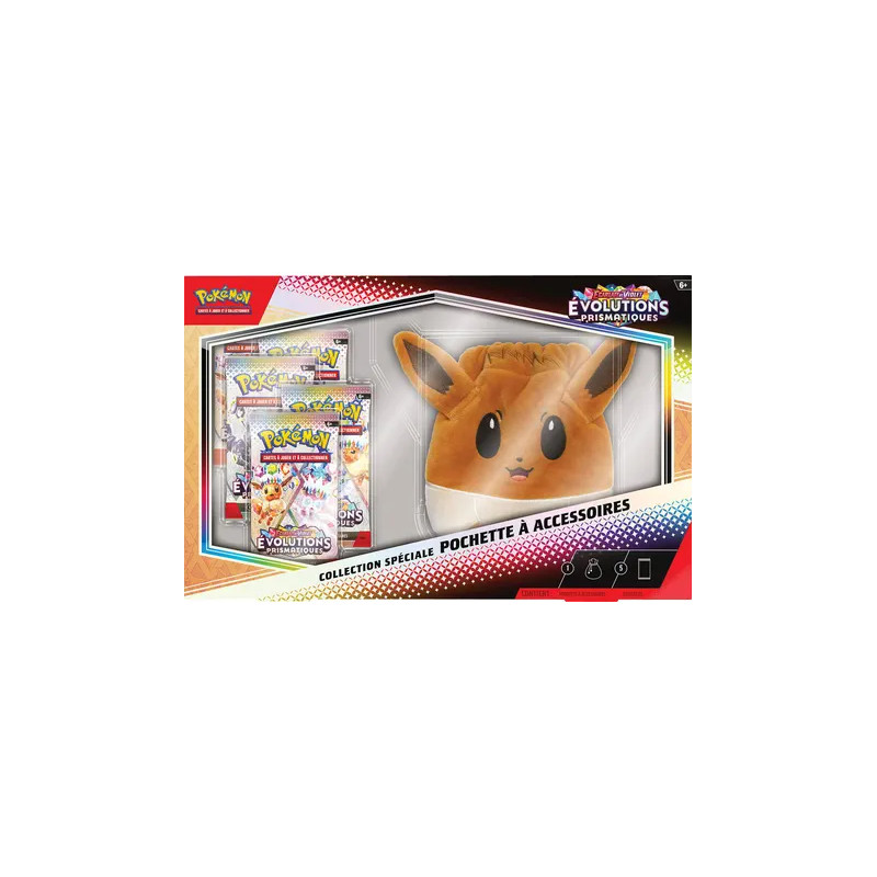 Coffret 5 boosters EV8.5 écarlate et violet - évolutions prismatiques - POKÉMON