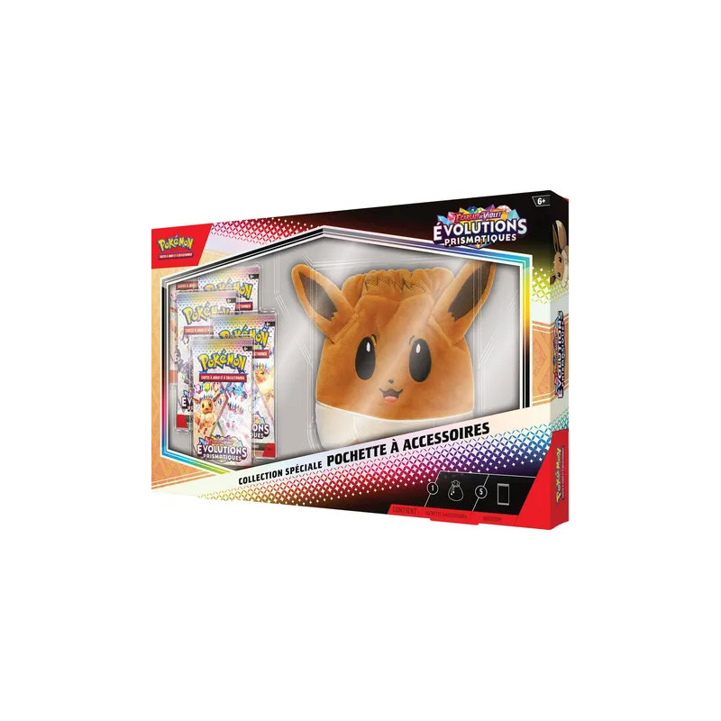 Coffret 5 boosters EV8.5 écarlate et violet - évolutions prismatiques - POKÉMON
