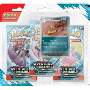 Pack 3 boosters Aventures ensemble EV09 - POKÉMON