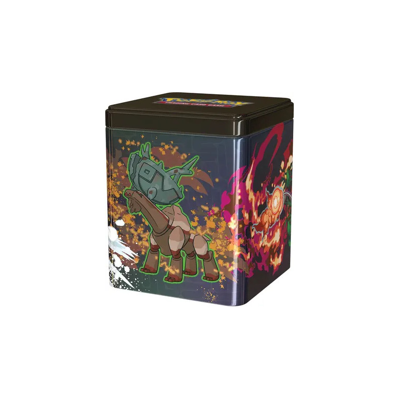 Coffret Tin Cube 2025 Paradoxe 3 boosters - POKÉMON
