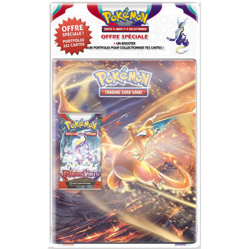 Pack Portfolio + Boosters EV01 - POKÉMON