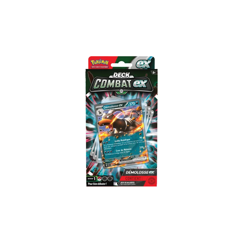 Deck de combat Melmetal-ex ou Démolosse-ex Q1 - POKÉMON