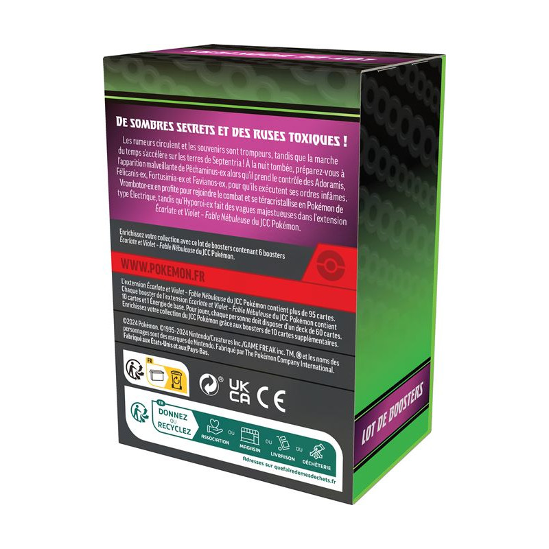 Bundle Fable Nébuleuse 6 Boosters - POKÉMON