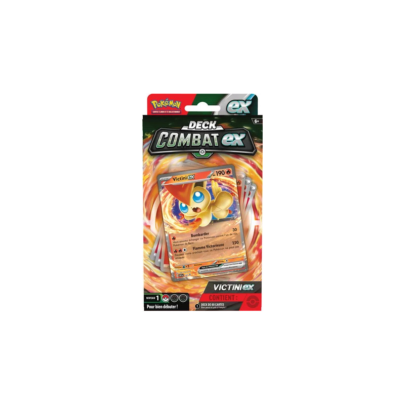 Coffret Deck de combat Miraidon-ex ou Victini-ex 2024 - POKÉMON