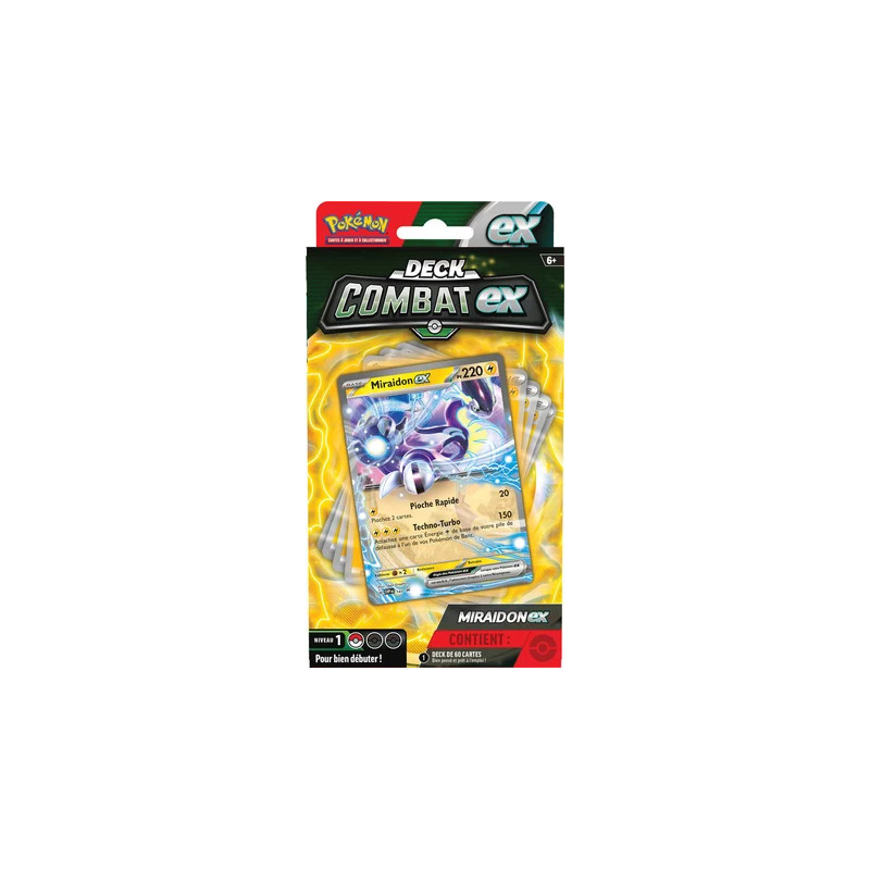 Coffret Deck de combat Miraidon-ex ou Victini-ex 2024 - POKÉMON