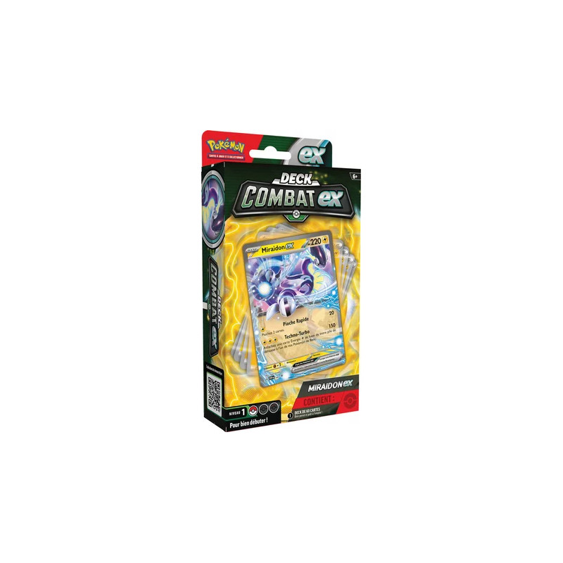 Coffret Deck de combat Miraidon-ex ou Victini-ex 2024 - POKÉMON