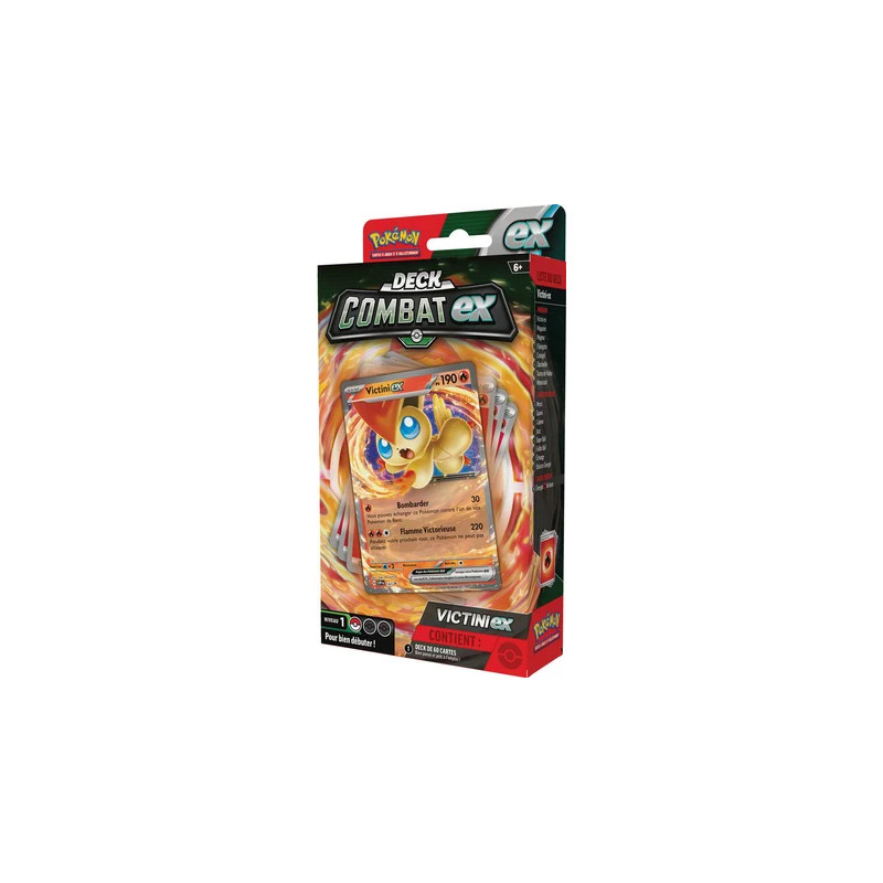 Coffret Deck de combat Miraidon-ex ou Victini-ex 2024 - POKÉMON