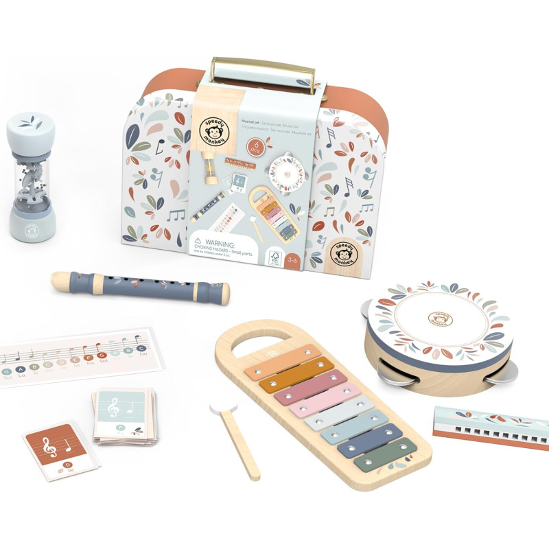 Set musical 5 instruments - SPEEDY MONKEY