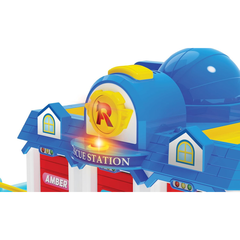 Playset quartier général - Robocar Poli - SILVERLIT