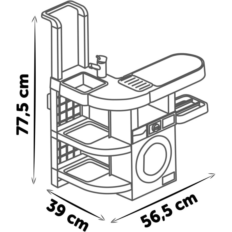 Rowenta wash&clean buanderie - SMOBY
