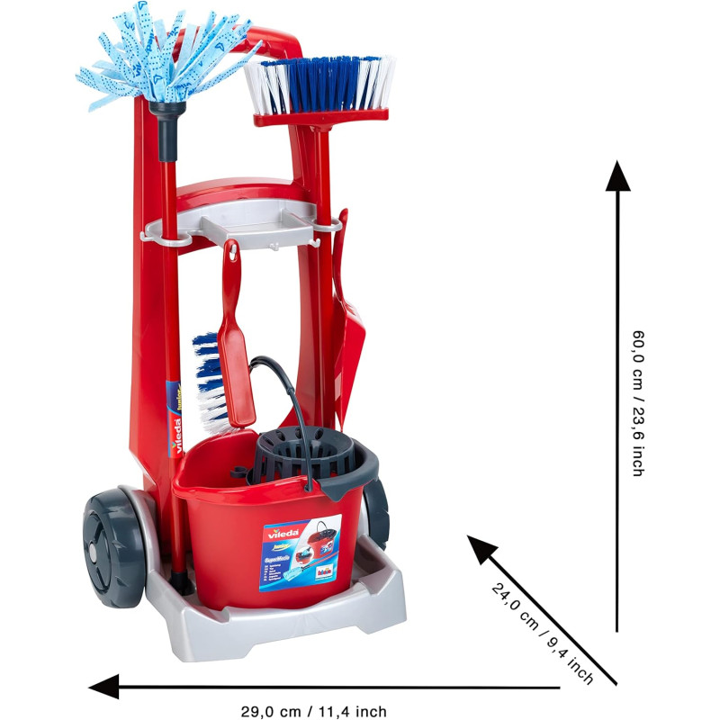 Chariot de ménage garni Vileda - KLEIN