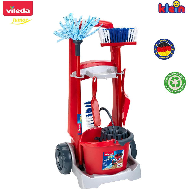 Chariot de ménage garni Vileda - KLEIN